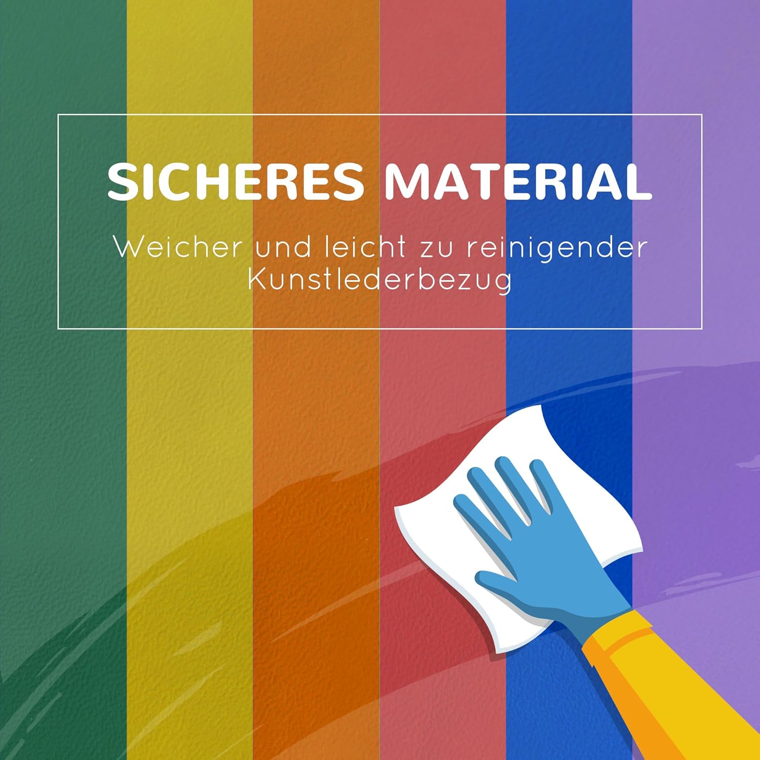 HOMCOM 11 TLG. Schaumstoff Bausteine Kinder Softbausteine Klettern toben Bauklötze Weiche Schaumstoffbausteine für 1-3 Jahre Kinder Bausteinset Bunt — Ansicht 6