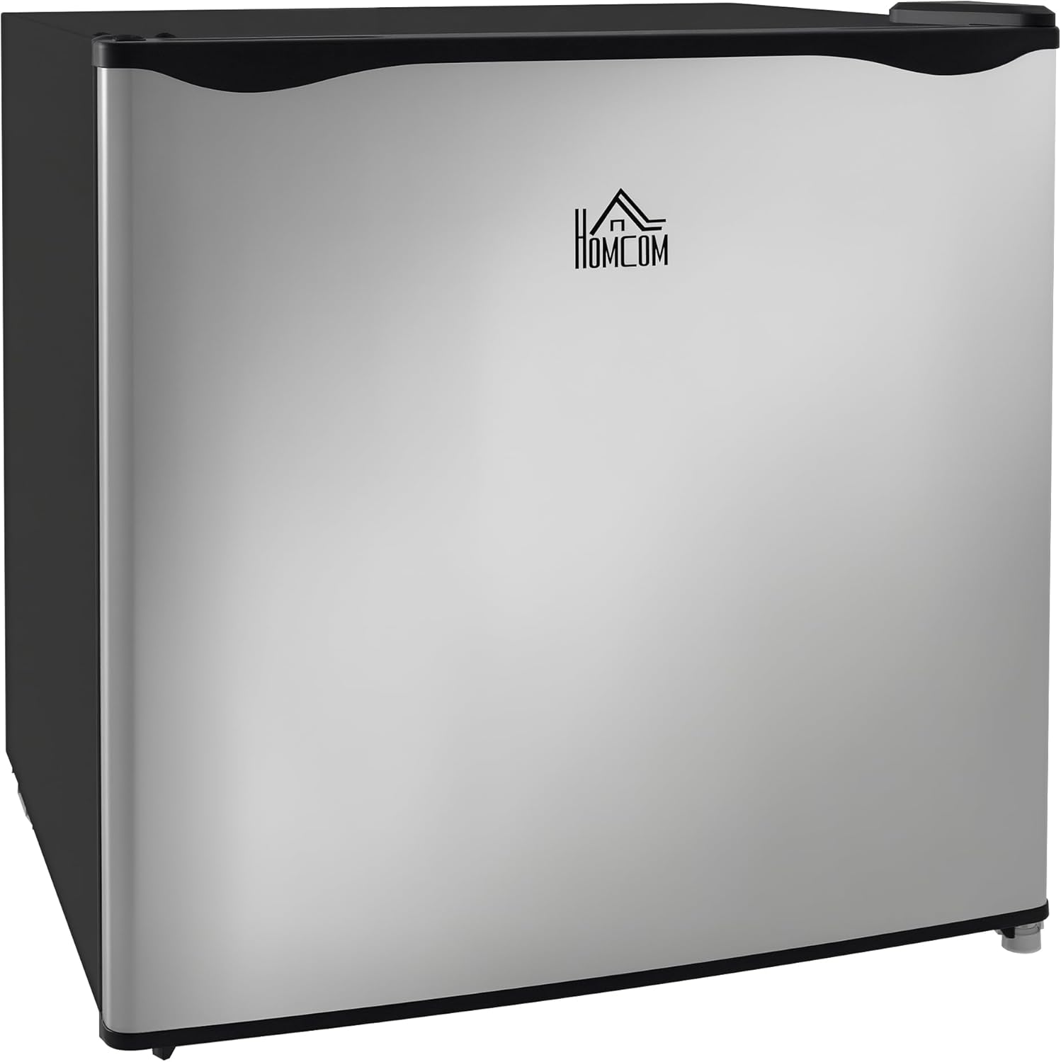 HOMCOM Mini-Gefrierschrank 35 L Gefrierbox elektrisch freistehend 45 W Mini Gefriertruhe Minikühlschrank 41dB -14 bis -24°C 5-stufige Temperaturregelung 47 x 44,2 x 48,8 cm Silber