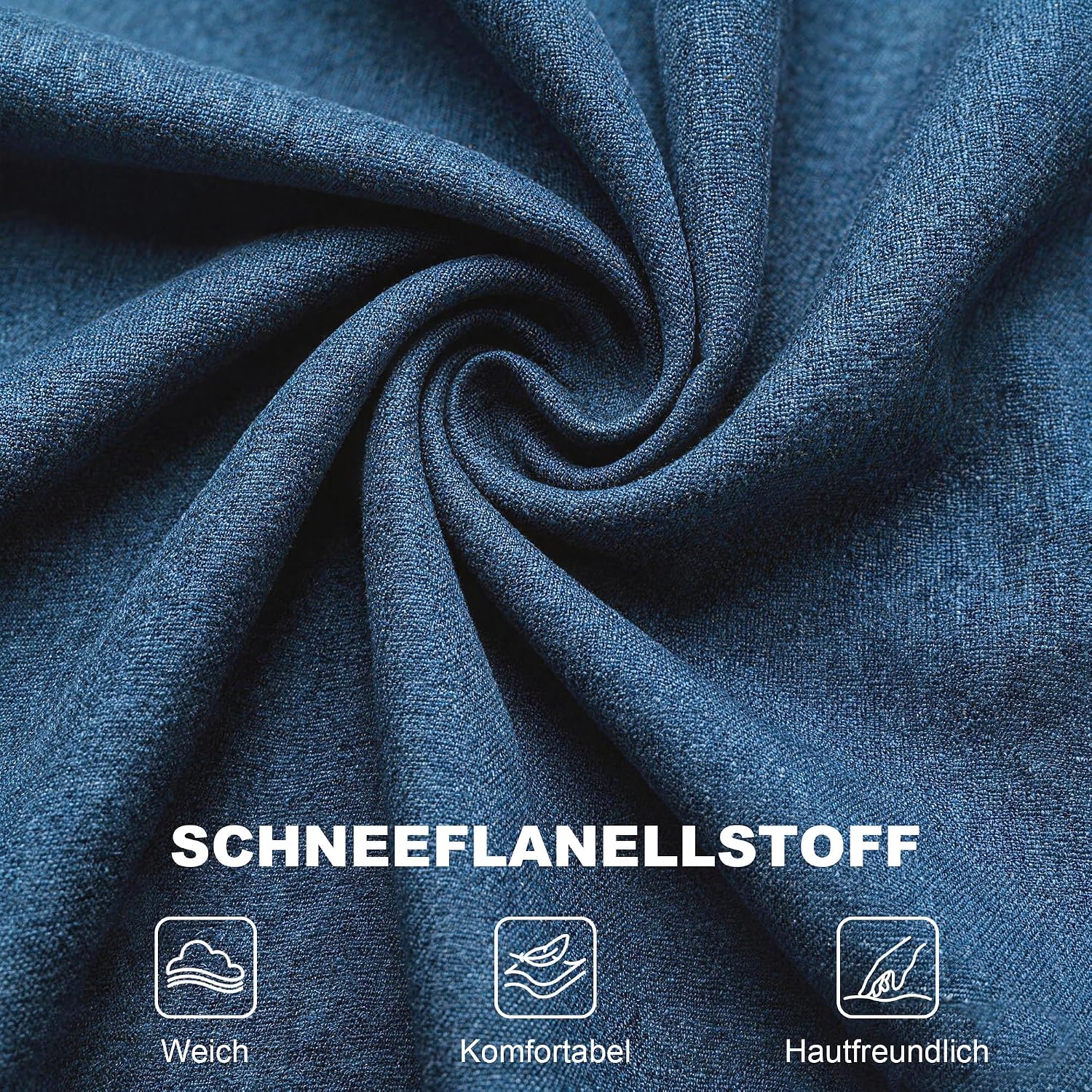 HOMCOM Sessel Ohrensessel mit Armlehnen, Loungesessel mit Kissen, Tufting, hoher Rückenlehne Armlehnensessel mit Holzbeine, Relaxsessel für Wohnzimmer, Schlafzimmer, Blau — Ansicht 6